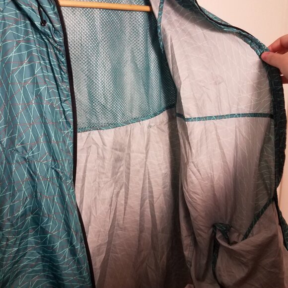 Nike City Scape Packable Jacket Windbreaker Teal XXL Nike Tech 653662-300 - Picture 9 of 10
